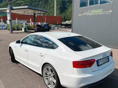 Usata Audi A5 S-Line 245 CV (180 kW) 2013 Bianco Coupé