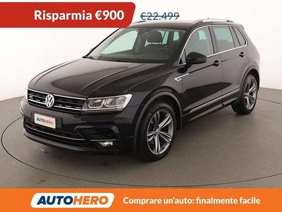 Usata VW Tiguan Sportline 150 CV (110 kW) 2019 Nero SUV