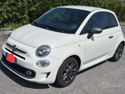 Usata Fiat 500S S 69 CV (50 kW) 2017 Bianco Utilitaria