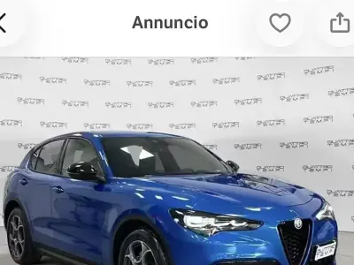 Usata Alfa Romeo Stelvio Super 200 CV (147 kW) 2022 Bluazzurro SUV