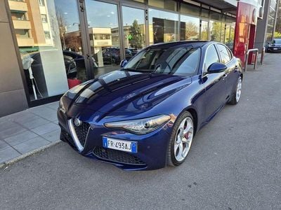 Usata Alfa Romeo Giulia Super 200 CV (147 kW) 2018 Blu Berlina