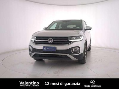 Usata VW T-Cross Advance 110 CV (80 kW) 2023 Grigio SUV