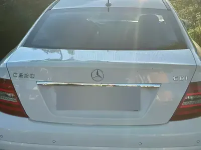 Usata Mercedes C220 170 CV (125 kW) 2011 Bianco Coupé