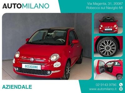 Usata Fiat 500C Dolcevita 70 CV (51 kW) 2023 Rosso Cabrio