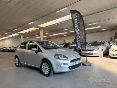 Usata Fiat Punto Lounge 95 CV (69 kW) 2016 Grigio Utilitaria