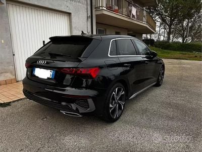 Usata Audi A3 S-Line 116 CV (85 kW) 2023 Nero Berlina
