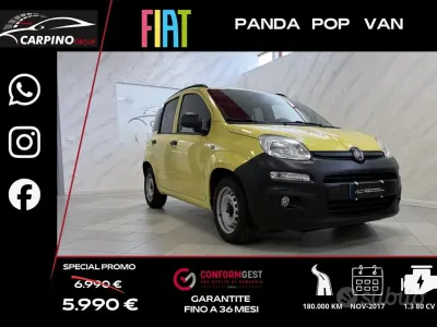 Usata Fiat Panda Pop 80 CV (58 kW) 2017 Giallo Utilitaria