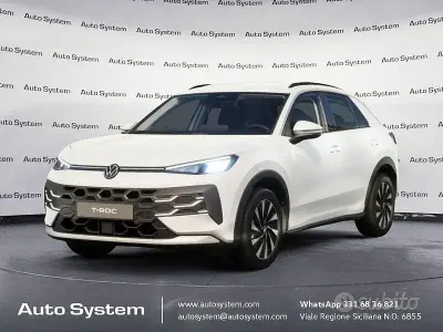 Nuova VW T-Roc Life 150 CV (110 kW) 2026 Bianco SUV