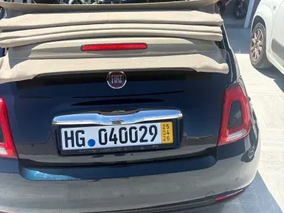 Usata Fiat 500C 2018 Blu Cabrio