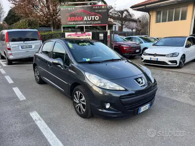 Usata Peugeot 207 Allure 93 CV (68 kW) 2012 Grigio Berlina