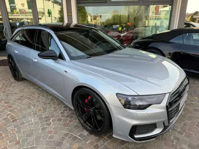 Usata Audi A6 S-Line 286 CV (210 kW) 2018 Grigo metallizzato Station wagon