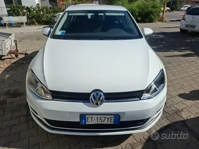 Usata VW Golf Plus Cross Comfortline 110 CV (80 kW) 2014 Bianco Monovolume