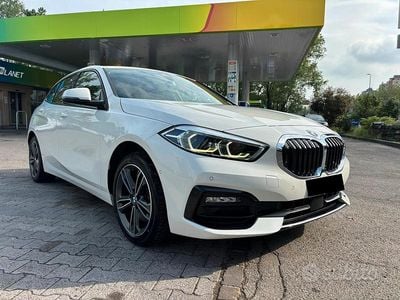 Usata BMW 116 Sport Line 2019 Bianco Utilitaria