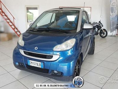 Begagnad Smart ForTwo Cabrio Passion 71 HK (52 kW) 2008 Blå Cab