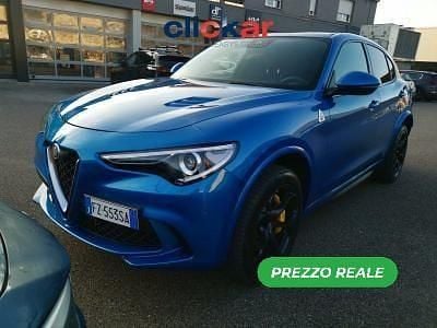 Usata Alfa Romeo Stelvio Quadrifoglio Verde 510 CV (375 kW) 2019 Bluazzurro SUV