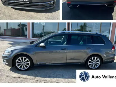 Usata VW Golf VII Highline 116 CV (85 kW) 2019 Grigio Station wagon