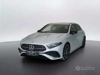 Usata Mercedes A180 Advanced Plus 116 CV (85 kW) 2023 Argento Berlina