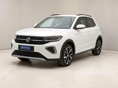 Brugt VW T-Cross R-line 116 HK (85 kW) 2025 Hvid SUV