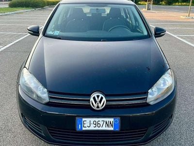 Usata VW Golf VI Comfortline 105 CV (77 kW) 2011 Nero Utilitaria