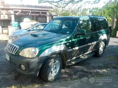 Usata Hyundai Terracan 150 CV (110 kW) 2003 Verde SUV