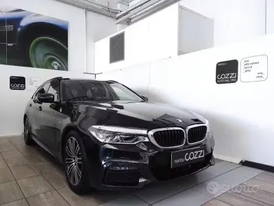 Usata BMW 520 M Sport 190 CV (139 kW) 2020 Blu Station wagon