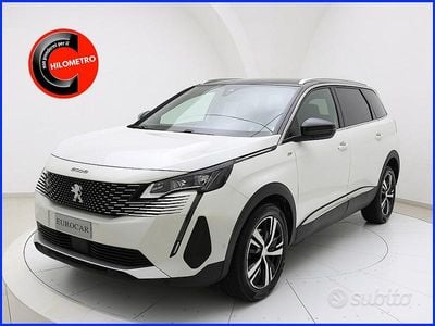 Usata Peugeot 5008 GT 131 CV (96 kW) 2021 Nero Berlina