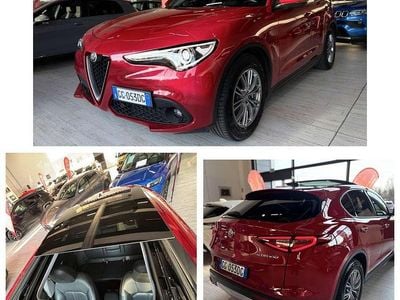 Usata Alfa Romeo Stelvio 160 CV (117 kW) 2021 Rosso alfa SUV