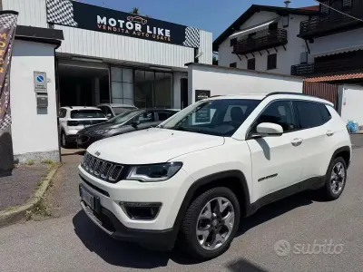 Usata Jeep Compass Limited 140 CV (102 kW) 2019 Bianco SUV