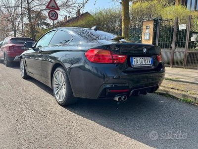 Usata BMW 420 Coupé Sport Line 190 CV (139 kW) 2015 Nero Coupé