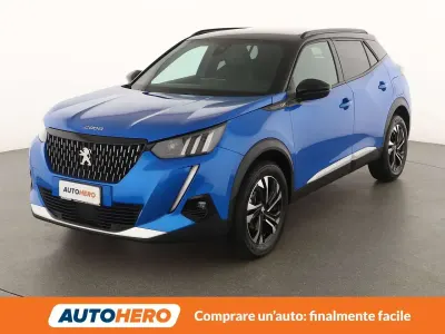 Usata Peugeot 2008 GT-line 131 CV (96 kW) 2021 Blu/azzurro SUV