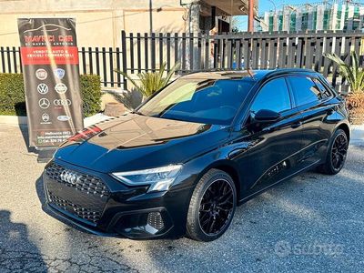 Usata Audi A3 Advanced Plus 150 CV (110 kW) 2020 Nero Berlina