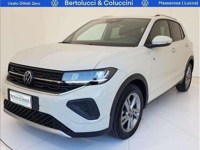 Usata VW T-Cross R-line 116 CV (85 kW) 2024 Grigio SUV