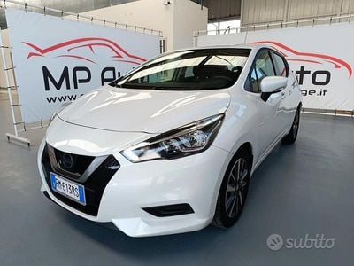Usata Nissan Micra Tekna 90 CV (66 kW) 2017 Bianco Utilitaria
