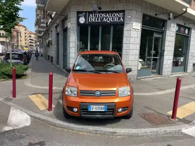 Usata Fiat Panda 4x4 Climbing 60 CV (44 kW) 2007 Arancione Utilitaria