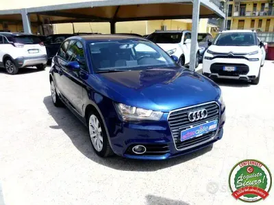 Usata Audi A1 Ambition 86 CV (63 kW) 2010 Blu Utilitaria