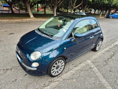 Usata Fiat 500 Lounge 95 CV (69 kW) 2016 Verde Berlina