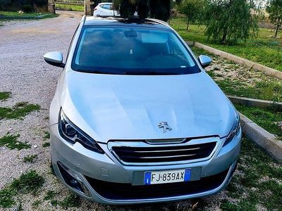 Usata Peugeot 308 SW 120 CV (88 kW) 2015 Grigio Station wagon