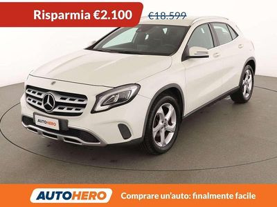 Usata Mercedes GLA200 136 CV (100 kW) 2017 Bianco SUV