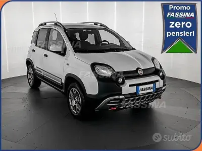 Usata Fiat Panda Cross Cross 90 CV (66 kW) 2017 Bianco Utilitaria