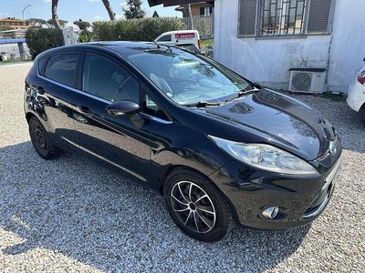 Begagnad Ford Fiesta Titanium 68 HK (50 kW) 2009 Svart Halvkombi