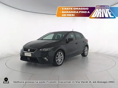 Usata Seat Ibiza FR 95 CV (69 kW) 2023 Nero midnight Utilitaria