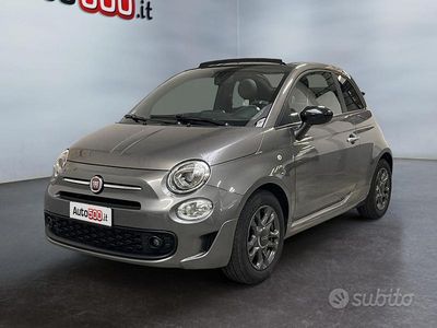 Usata Fiat 500C Connect 69 CV (50 kW) 2021 Grigio scuro Cabrio