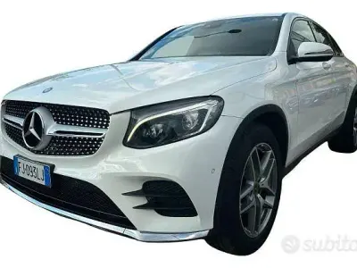 Usata Mercedes GLC220 Premium 170 CV (125 kW) 2017 Bianco Coupé