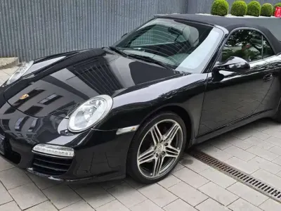 Usata Porsche 997 345 CV (253 kW) 2009 Nero Cabrio