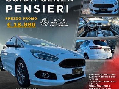 Usata Ford S-MAX ST-Line 150 CV (110 kW) 2018 Bianco Monovolume