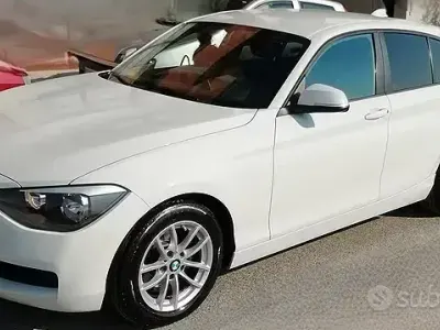 Usata BMW 116 2014 Bianco Utilitaria