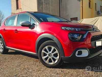 Usata Citroën C3 Feel 83 CV (61 kW) 2021 Rosso / metallizzato Berlina
