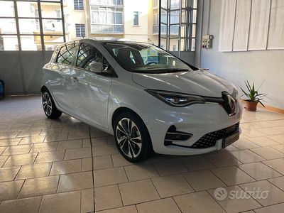 Usata Renault Zoe Intens 100 kW (136 CV) 2021 Bianco Utilitaria