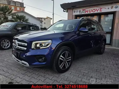 Usata Mercedes GLB200 Premium 150 CV (110 kW) 2021 Blu SUV