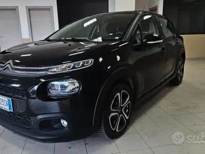 Usata Citroën C3 PureTech 82 CV (60 kW) 2017 Nero Berlina